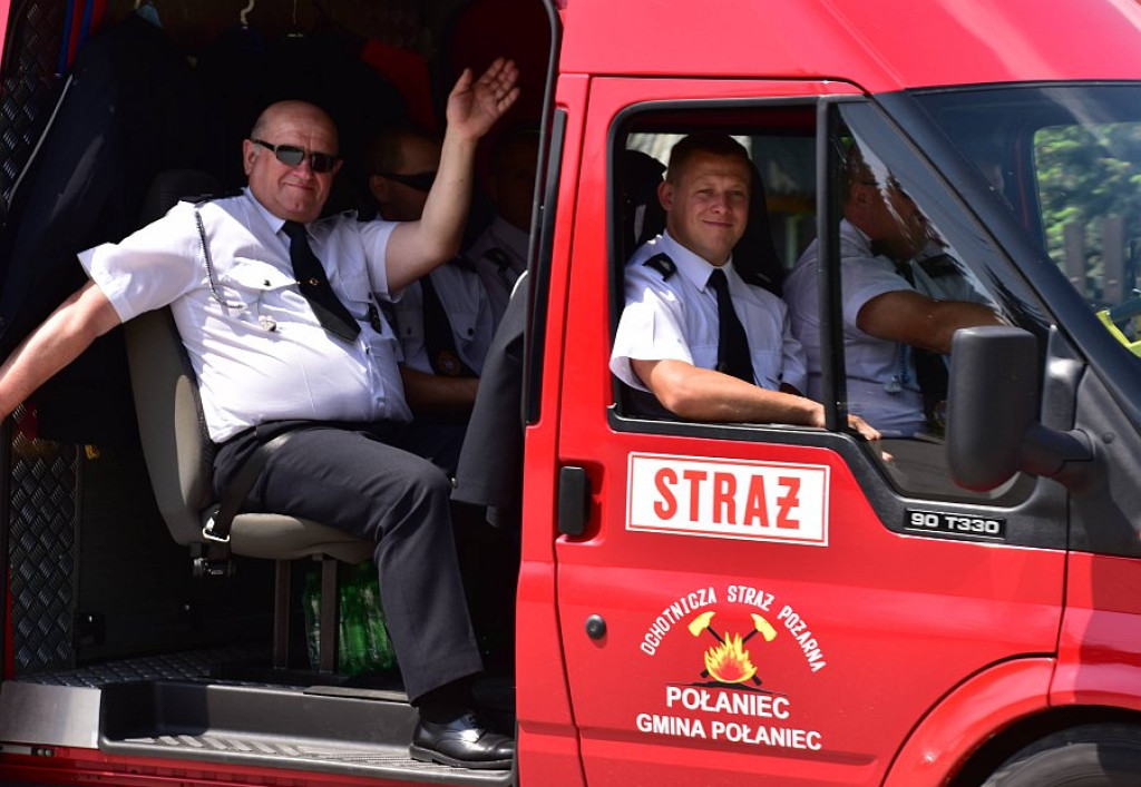 Pielgrzymka strażacka i motocyklowa Szlakiem Papieskim