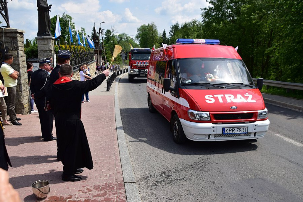 Pielgrzymka strażacka i motocyklowa Szlakiem Papieskim