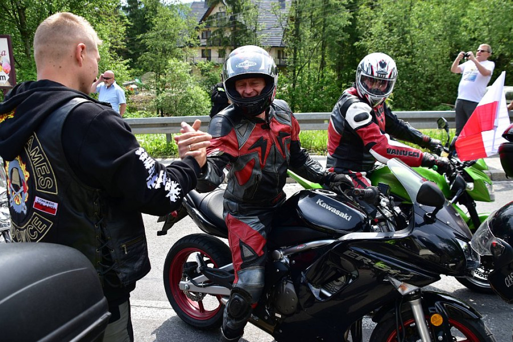 Pielgrzymka strażacka i motocyklowa Szlakiem Papieskim