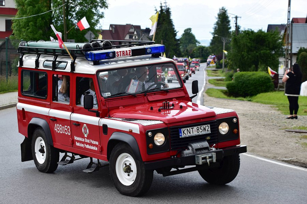 Pielgrzymka strażacka i motocyklowa Szlakiem Papieskim