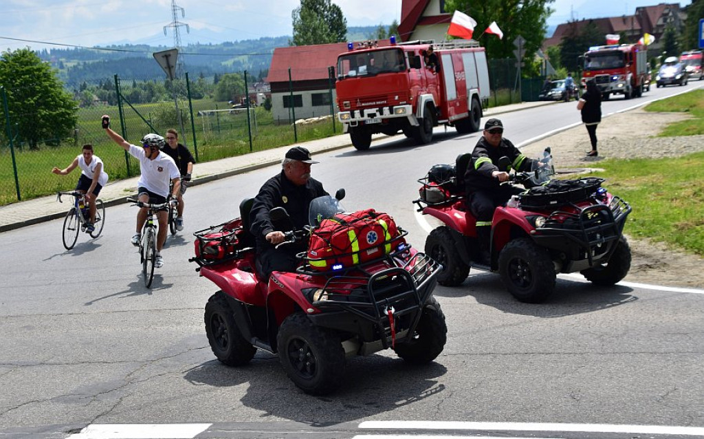 Pielgrzymka strażacka i motocyklowa Szlakiem Papieskim