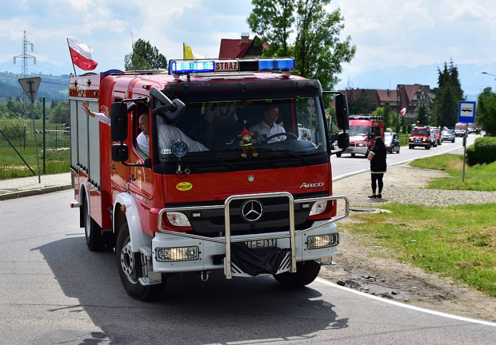 Pielgrzymka strażacka i motocyklowa Szlakiem Papieskim
