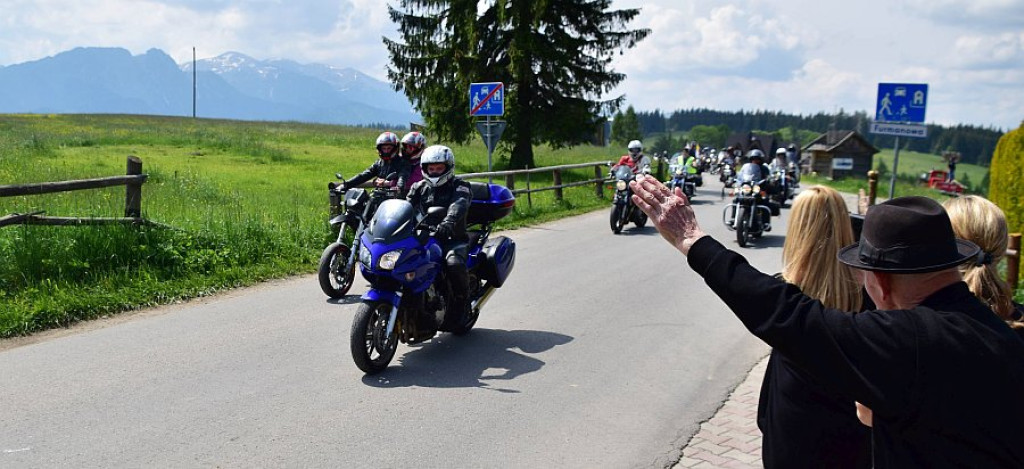 Pielgrzymka strażacka i motocyklowa Szlakiem Papieskim
