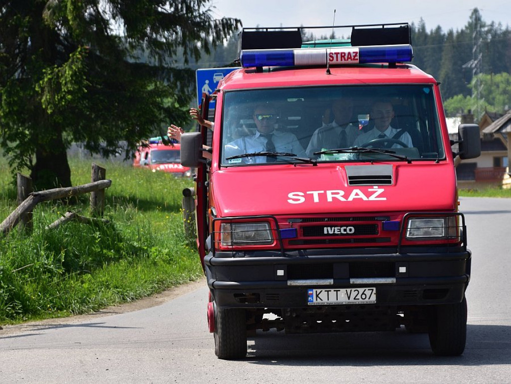 Pielgrzymka strażacka i motocyklowa Szlakiem Papieskim