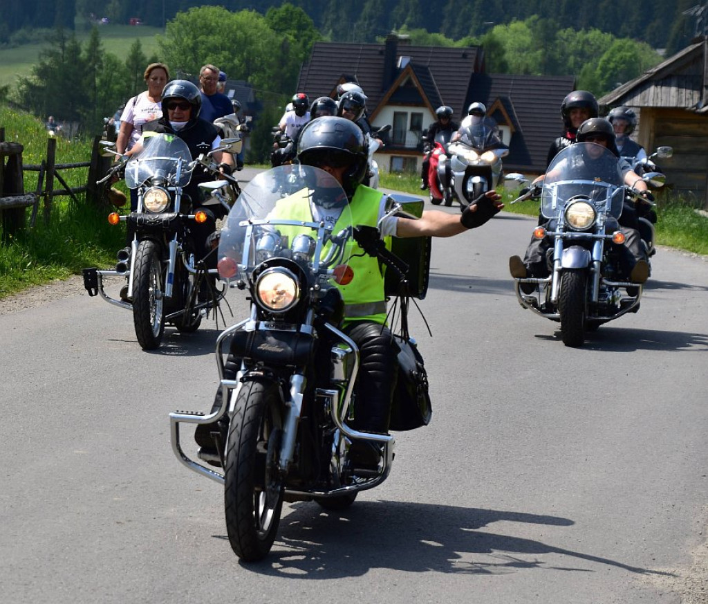Pielgrzymka strażacka i motocyklowa Szlakiem Papieskim