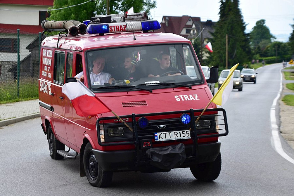 Pielgrzymka strażacka i motocyklowa Szlakiem Papieskim