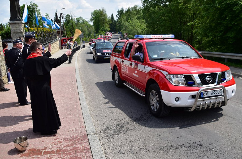 Pielgrzymka strażacka i motocyklowa Szlakiem Papieskim