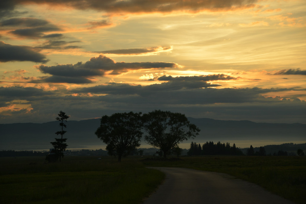 Poranek nad Rogoźnikiem