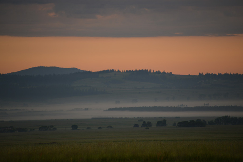 Poranek nad Rogoźnikiem