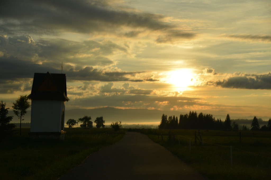 Poranek nad Rogoźnikiem