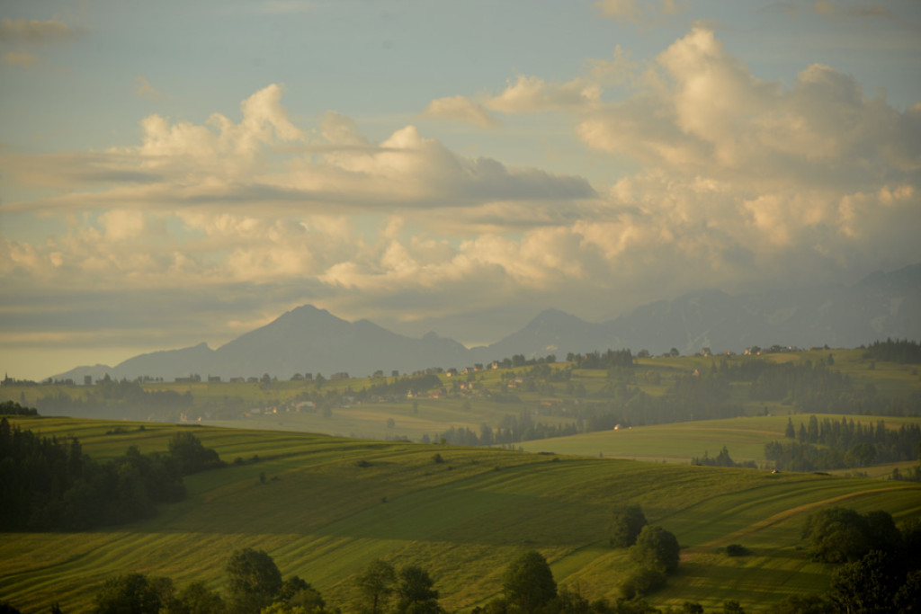 Poranek nad Rogoźnikiem