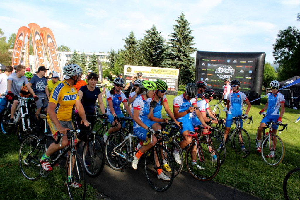 Rowerowa masa krytyczna zalała Zakopane