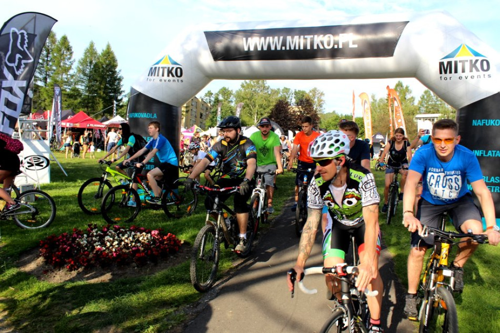 Rowerowa masa krytyczna zalała Zakopane