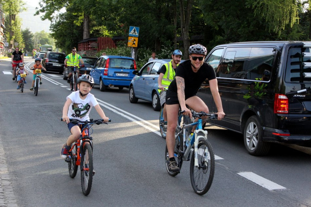 Rowerowa masa krytyczna zalała Zakopane