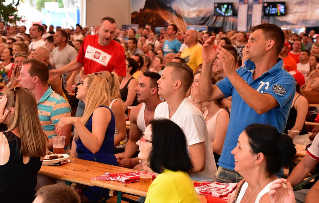 Wielkie emocje w strefie kibica pod Gubałówką