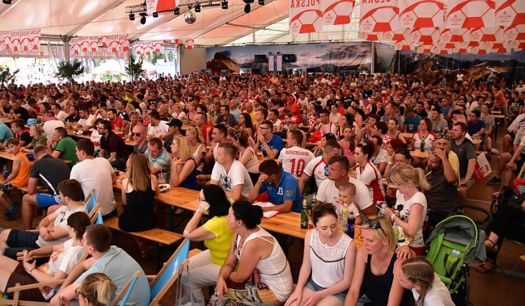 Wielkie emocje w strefie kibica pod Gubałówką