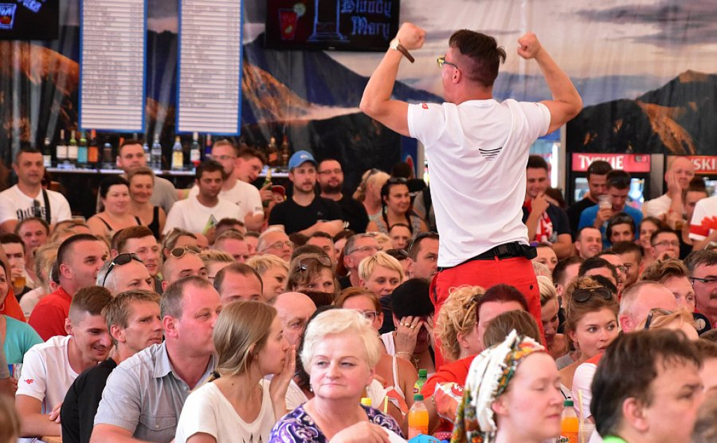 Wielkie emocje w strefie kibica pod Gubałówką