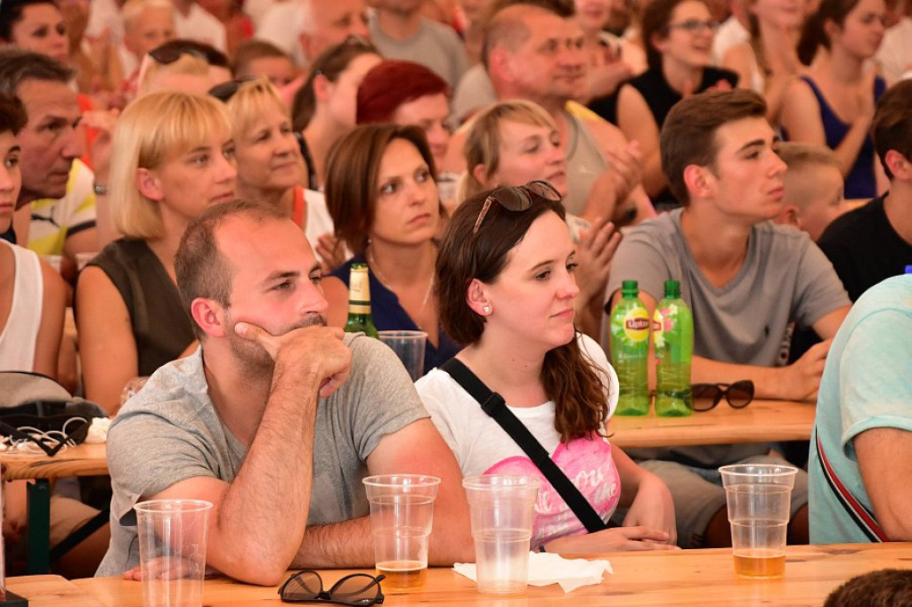 Wielkie emocje w strefie kibica pod Gubałówką