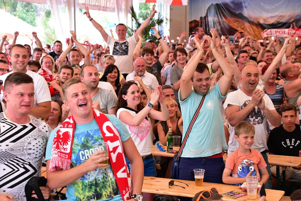 Wielkie emocje w strefie kibica pod Gubałówką