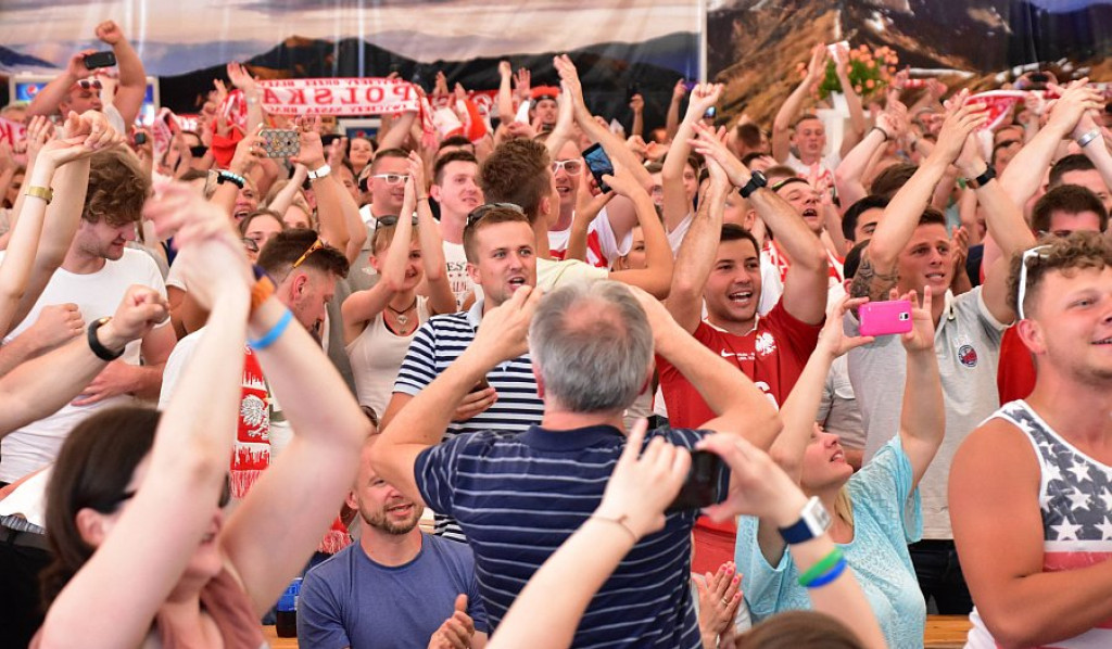 Wielkie emocje w strefie kibica pod Gubałówką