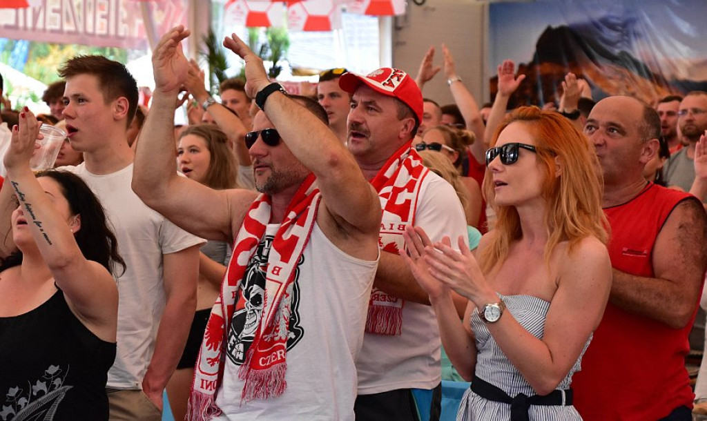 Wielkie emocje w strefie kibica pod Gubałówką
