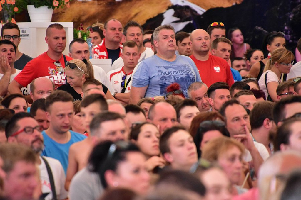 Wielkie emocje w strefie kibica pod Gubałówką