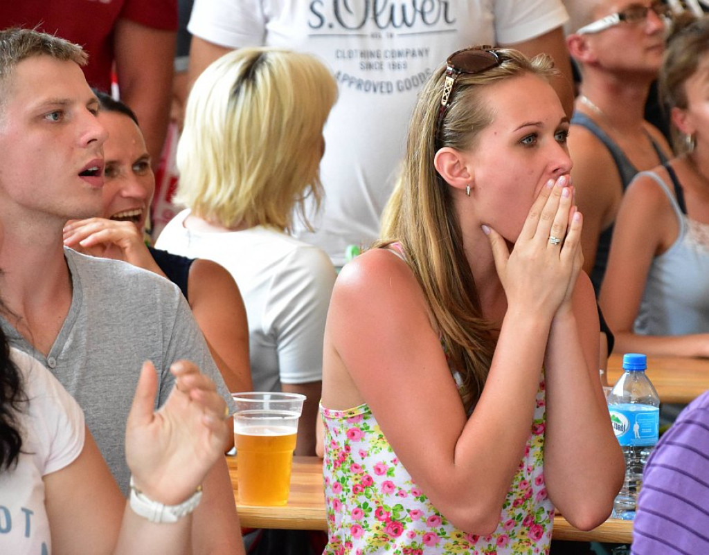 Wielkie emocje w strefie kibica pod Gubałówką