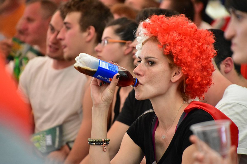 Wielkie emocje w strefie kibica pod Gubałówką