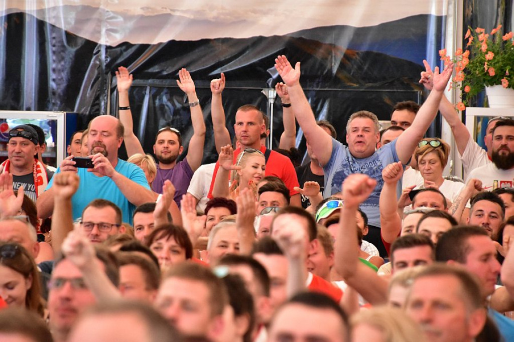 Wielkie emocje w strefie kibica pod Gubałówką
