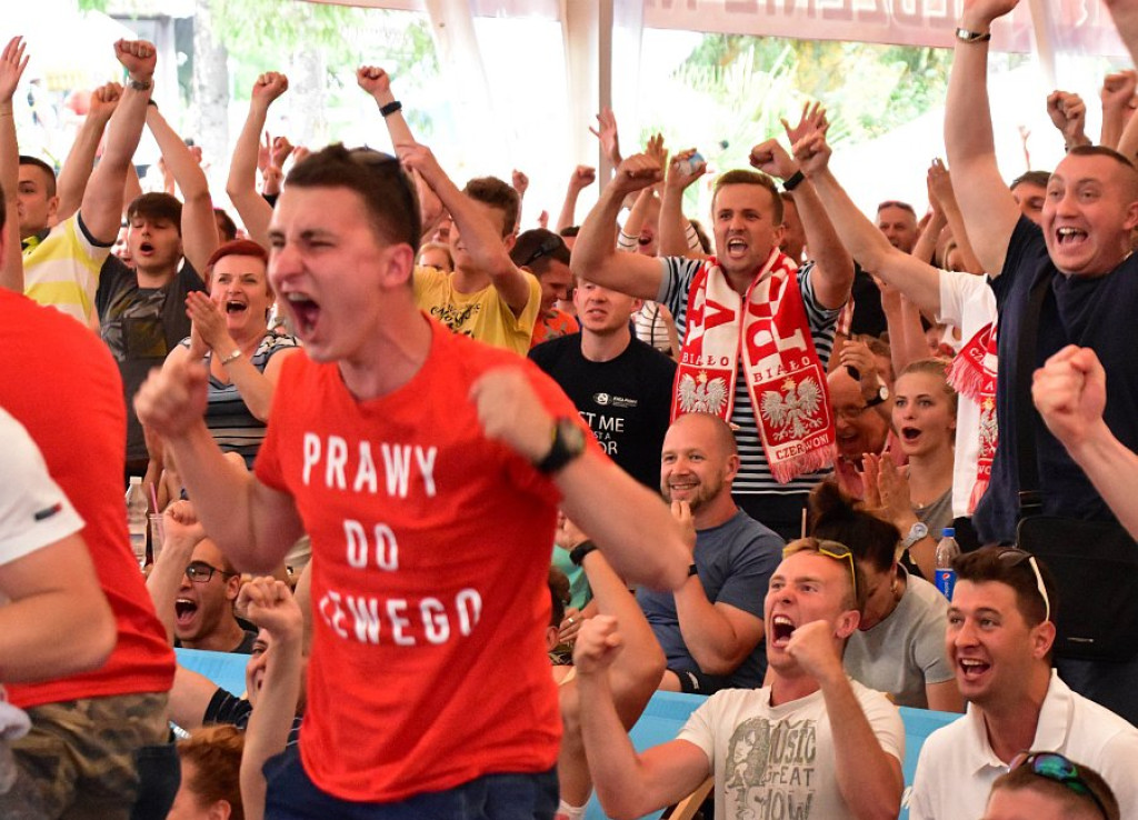 Wielkie emocje w strefie kibica pod Gubałówką