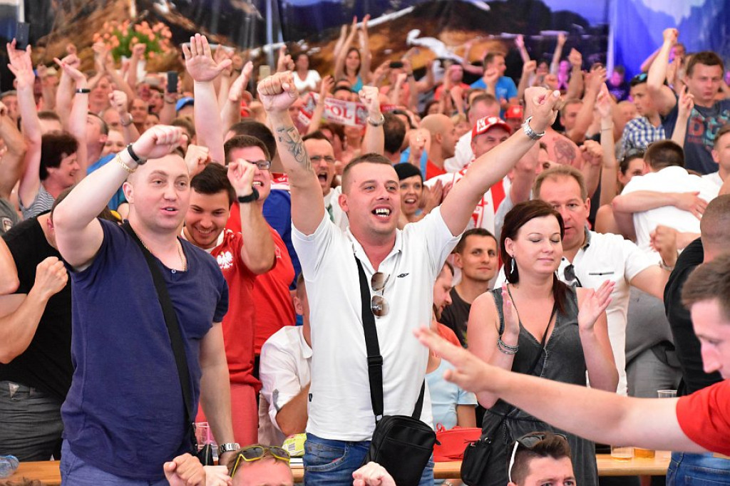 Wielkie emocje w strefie kibica pod Gubałówką