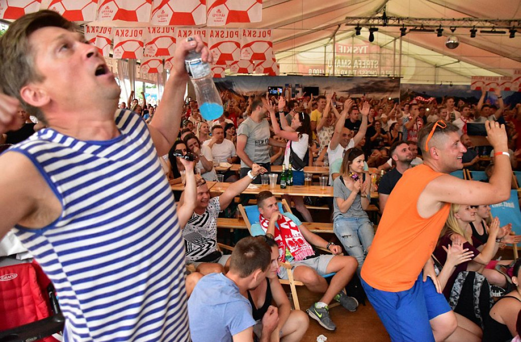 Wielkie emocje w strefie kibica pod Gubałówką