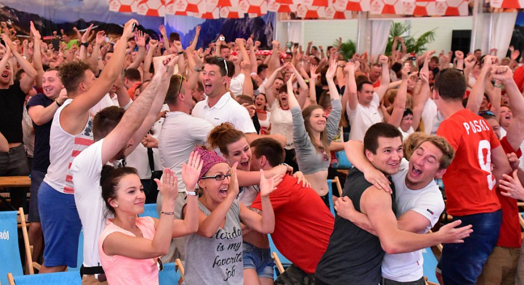 Wielkie emocje w strefie kibica pod Gubałówką