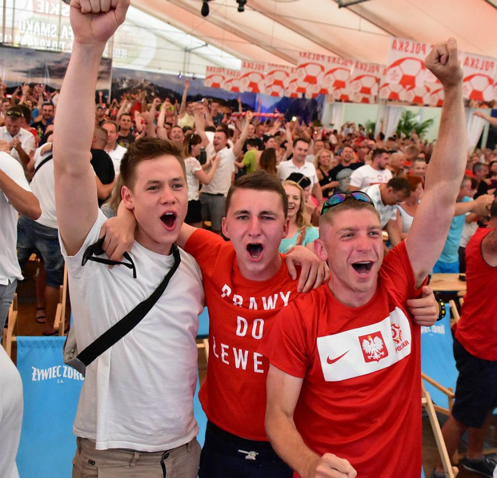Wielkie emocje w strefie kibica pod Gubałówką