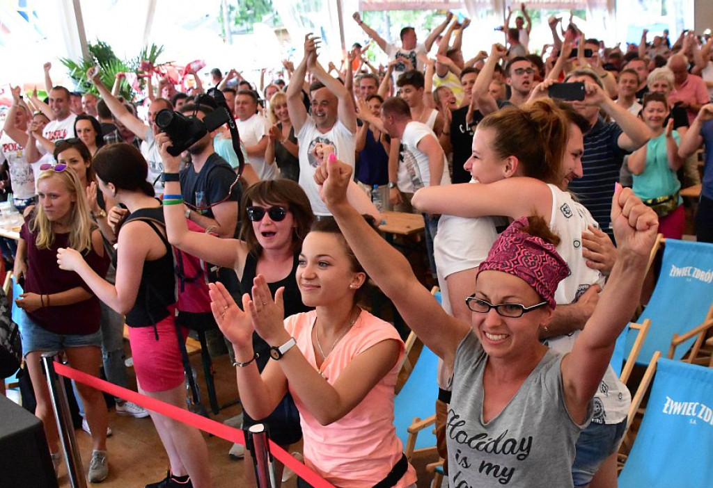 Wielkie emocje w strefie kibica pod Gubałówką