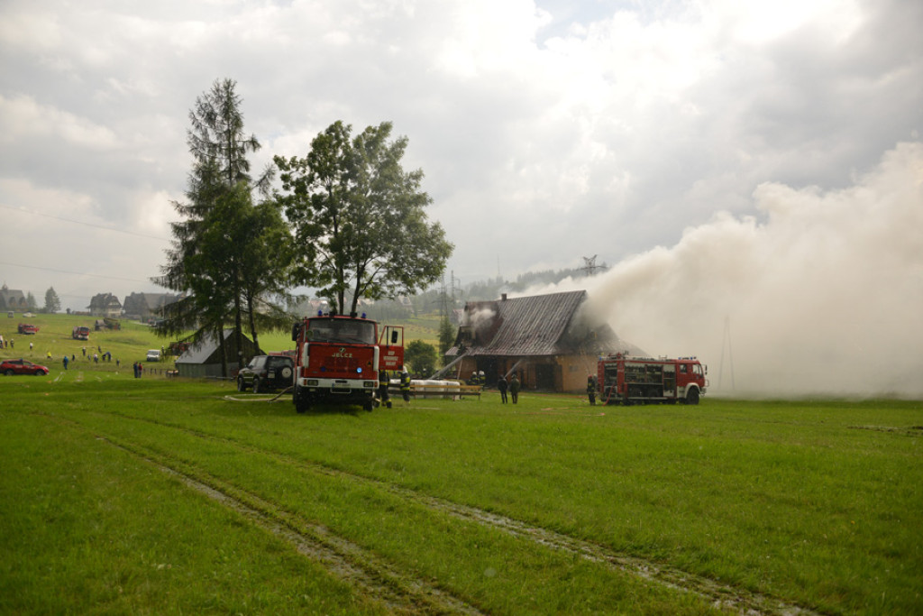 Pożar w Zębie
