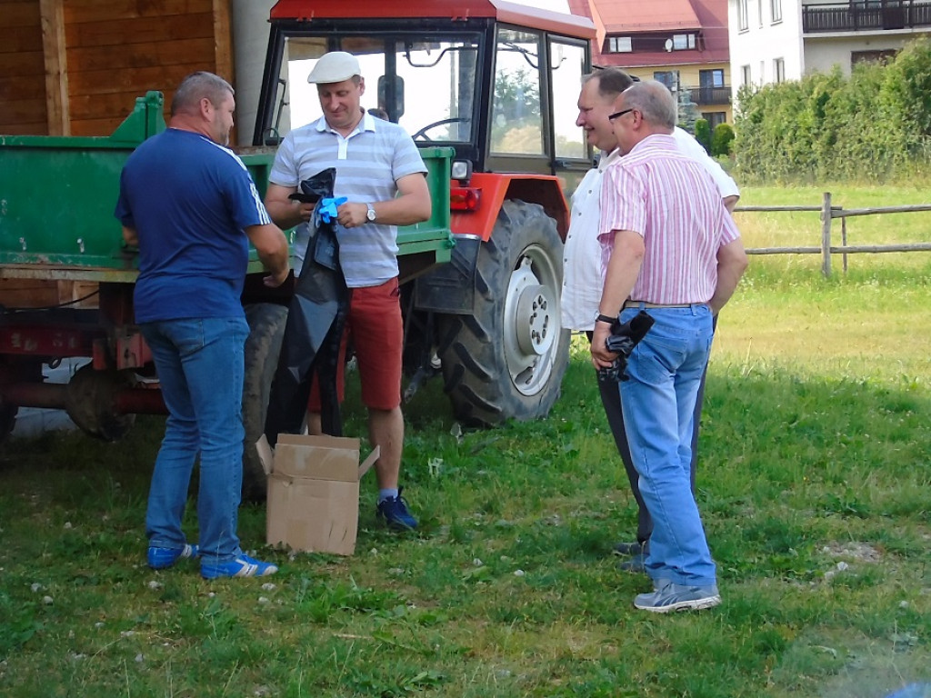 Sołtysi i radni sprzątali Przełom Białki