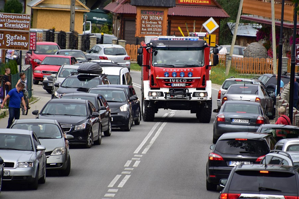 Pożar w Białce Tatrzańskiej