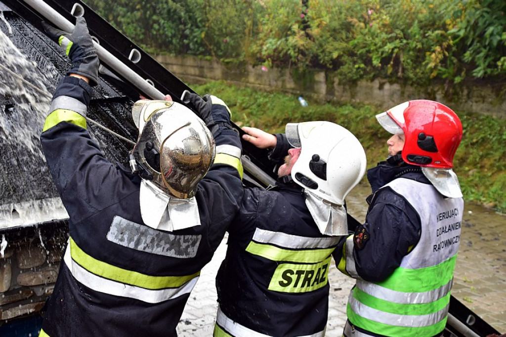 Pożar w Białce Tatrzańskiej