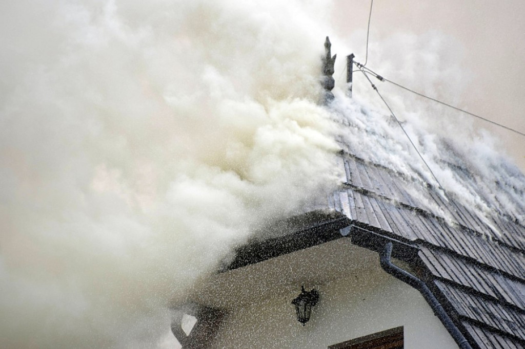 Pożar w Białce Tatrzańskiej