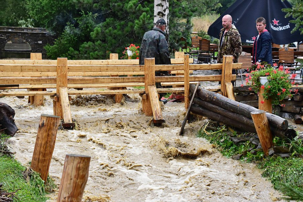 Powódź w Białce Tatrzańskiej