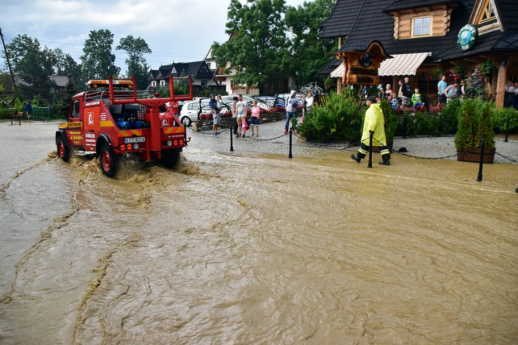 Powódź w Białce Tatrzańskiej