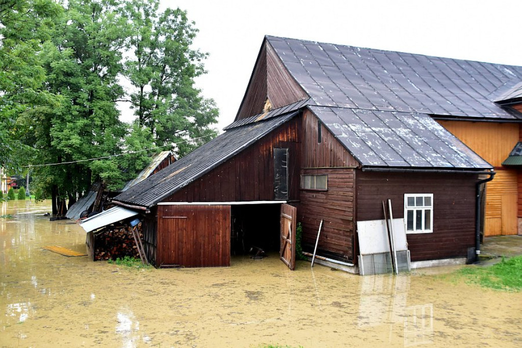 Powódź w Białce Tatrzańskiej