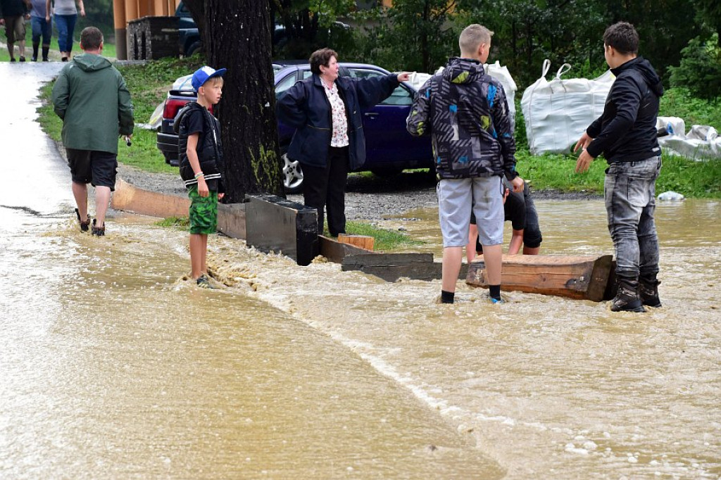 Powódź w Białce Tatrzańskiej