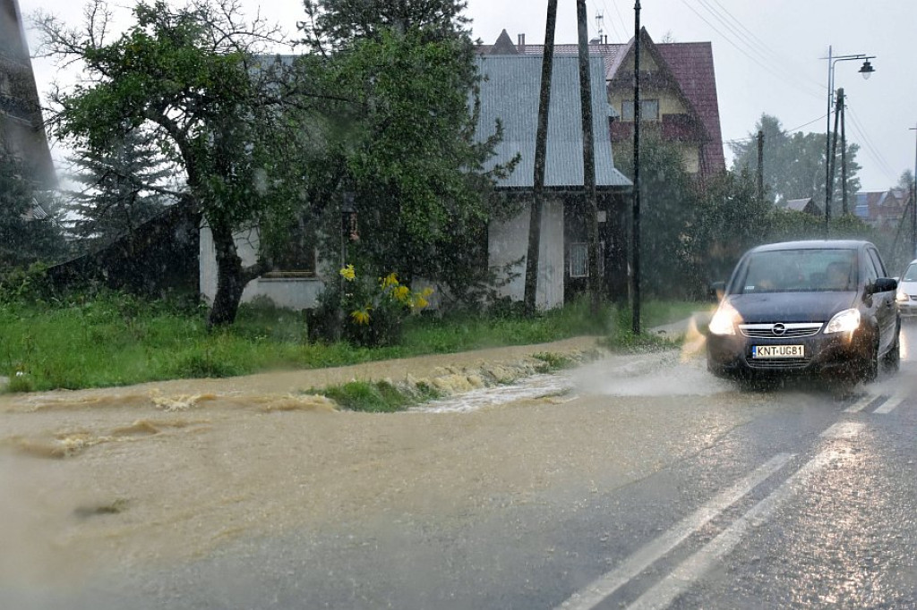 Powódź w Białce Tatrzańskiej