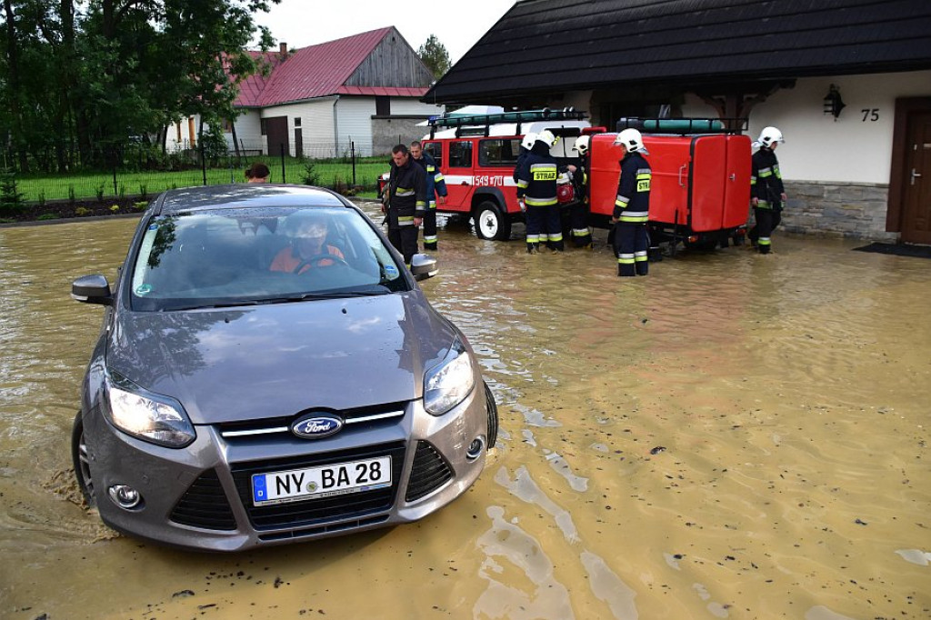 Powódź w Białce Tatrzańskiej