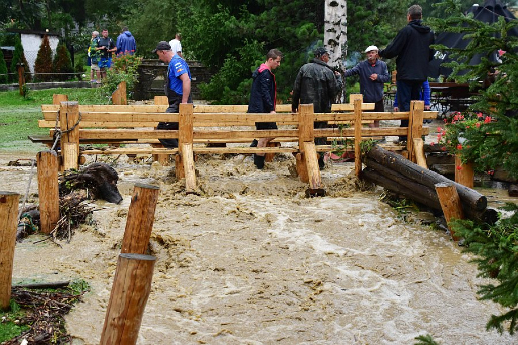 Powódź w Białce Tatrzańskiej