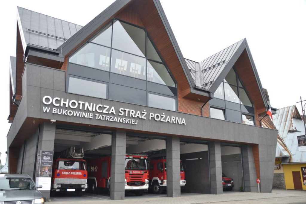Nowa remiza OSP w Bukowinie Tatrzańskiej