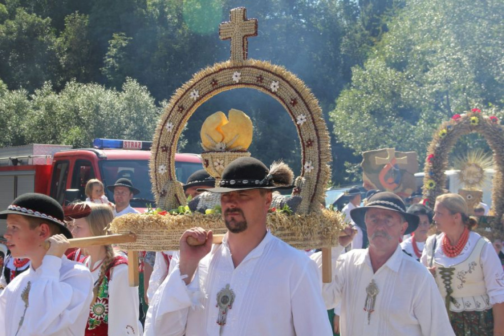Dożynki w Rdzawce
