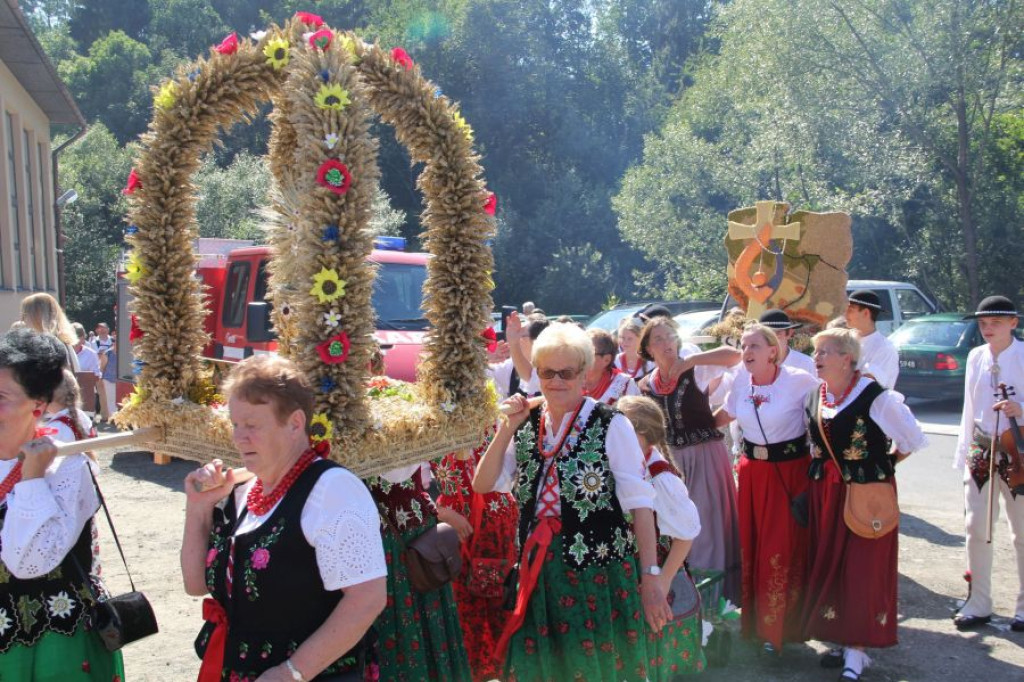 Dożynki w Rdzawce